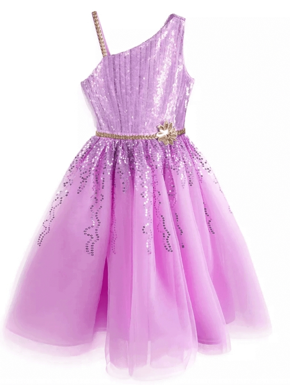 Disney Purple and Gold Princess Rapunzel Dress